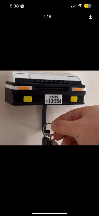 AE86 keychain holder